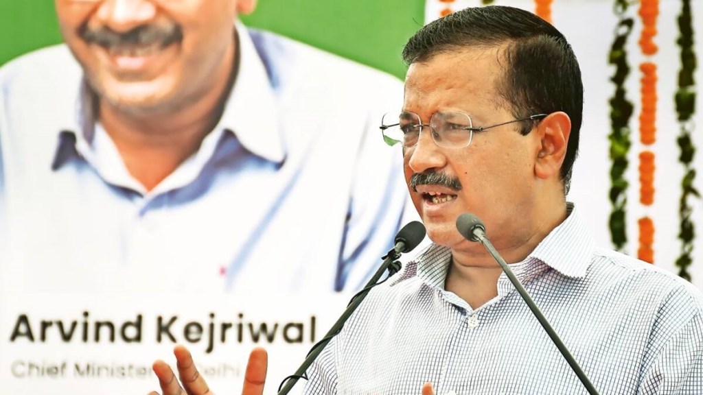 Delhi Chief Minister Arvind Kejriwal. (IE)