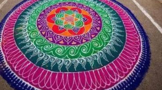 Kolam Rangoli: Pic Credit/IE