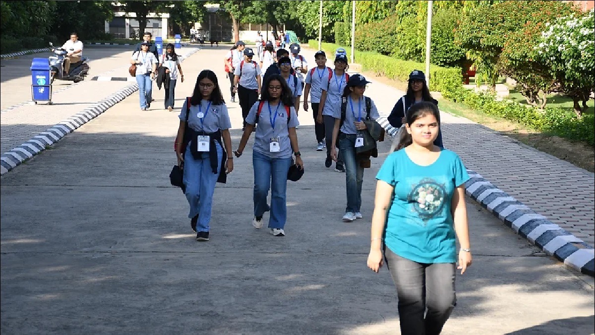 Students from grade nine to 12th were invited to participate in the BITS Pilani bootcamp.