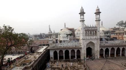 Gyanvapi mosque in Varanasi. Express photo by Anand Singh