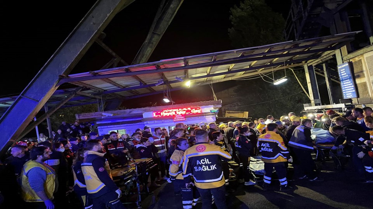 There were 110 miners working in the shaft when the explosion occurred Friday evening. (Reuters)