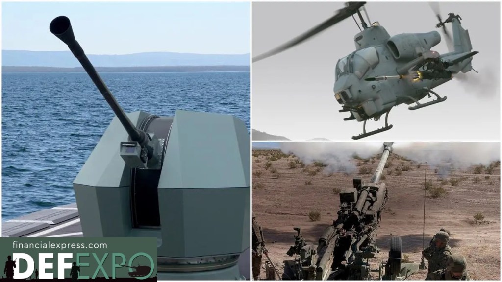 BAE Systems, DefExpo, Defence Expo, DefExpo 2022, M777 Ultra Lightweight Howitzer