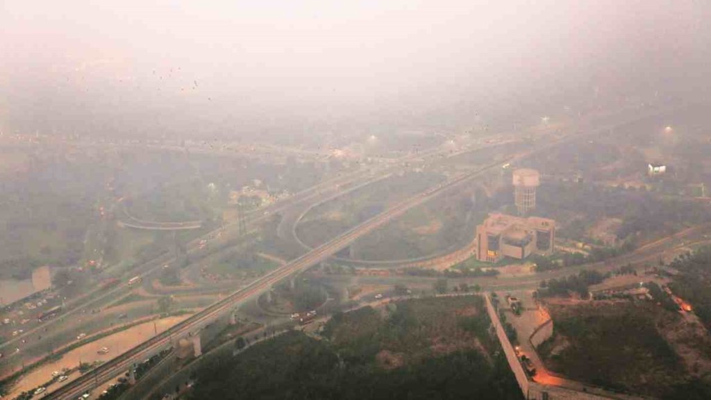 The contribution of stubble burning to Delhi's PM2.5 pollution has so far remained low (up to 5 per cent) due to a slow transport-level wind speed. (File photo: IE) The contribution of stubble burning to Delhi's PM2.5 pollution has so far remained low (up to 5 per cent) due to a slow transport-level wind speed. (File photo: IE)