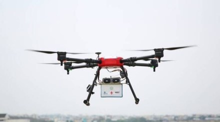 The weight of the payload for high-altitude logistics drones has been kept at not less than 15 kg. The weight of the payload for high-altitude logistics drones has been kept at not less than 15 kg.