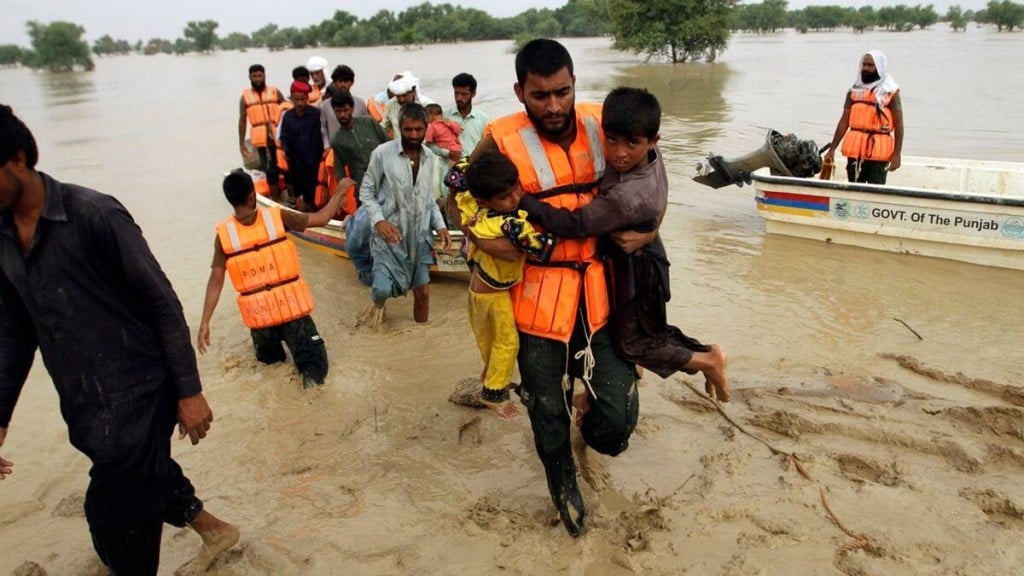 Till date, 81 districts across five of Pakistan's six provinces have been declared ‘calamity hit' by the Pakistan government. (IE)