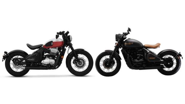 jawa 42 bobber vs jawa perak
