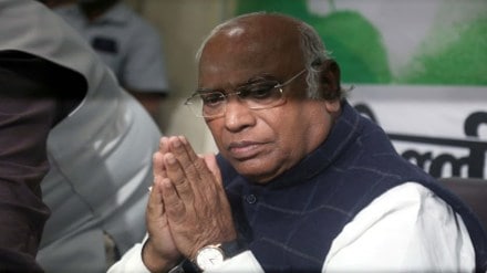 Congress president Mallikarjun Kharge in Delhi. (Express photo by Prem Nath Pandey | File)