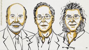 nobel prize in economics, nobel prize, banks, financial institutions, global banks, research on banks