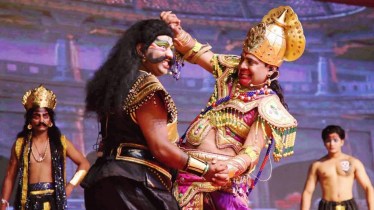 Once again, the city is dotted with Durga Puja pandals and witnessing well-attended Ramlilas, the enactment of the victory of good over evil in the Hindu epic of Ramayana.(Photo: IE)