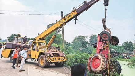 The tractor-trolley, carrying about 50 people, was on its way to Ghatampur after the passengers attended a "mundan" ceremony at the Chandrika Devi temple in Fatehpur. (Representative image: IE)