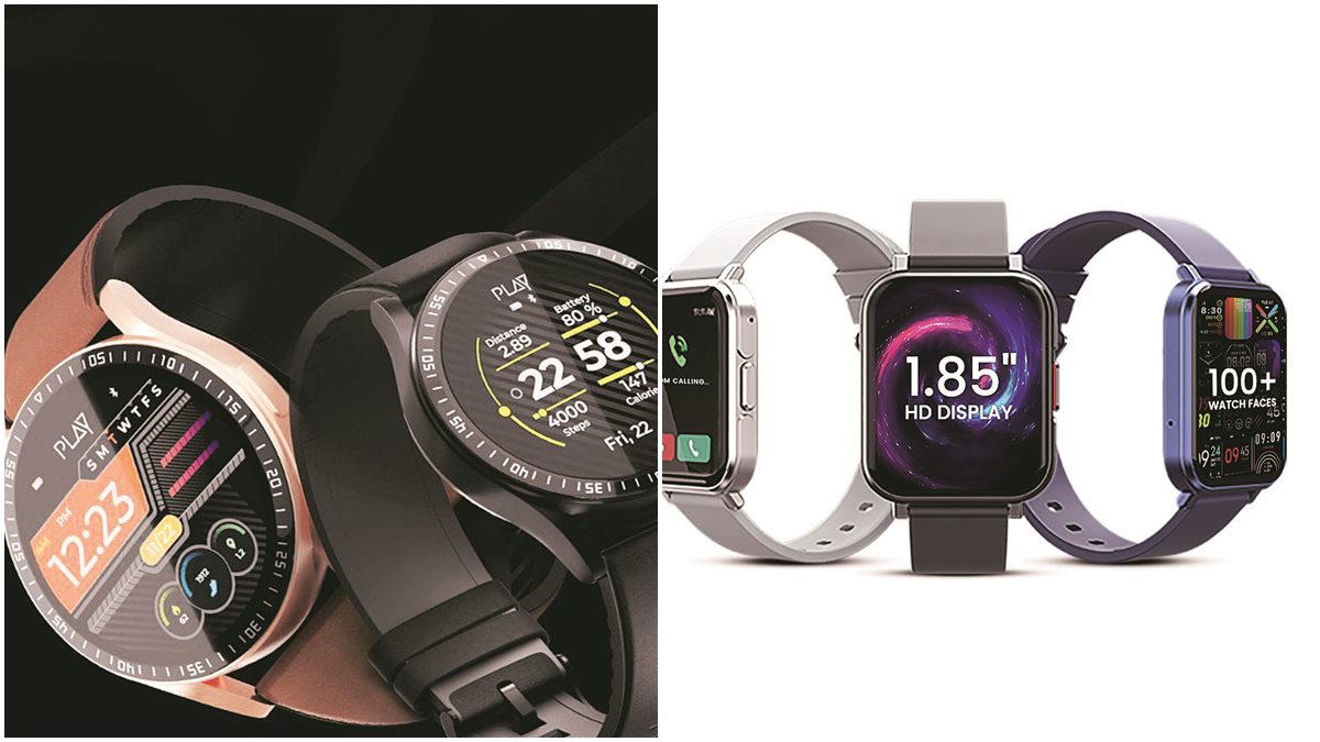 SMARTWATCHES, Playfit Slim2C, Portronics Kronos X4