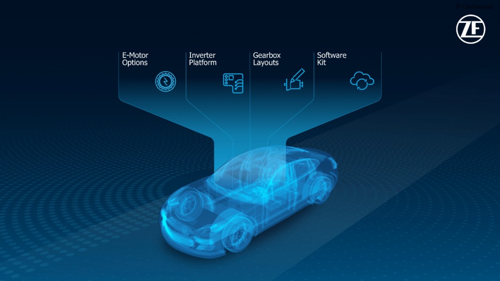 ZF new platform for e-drives