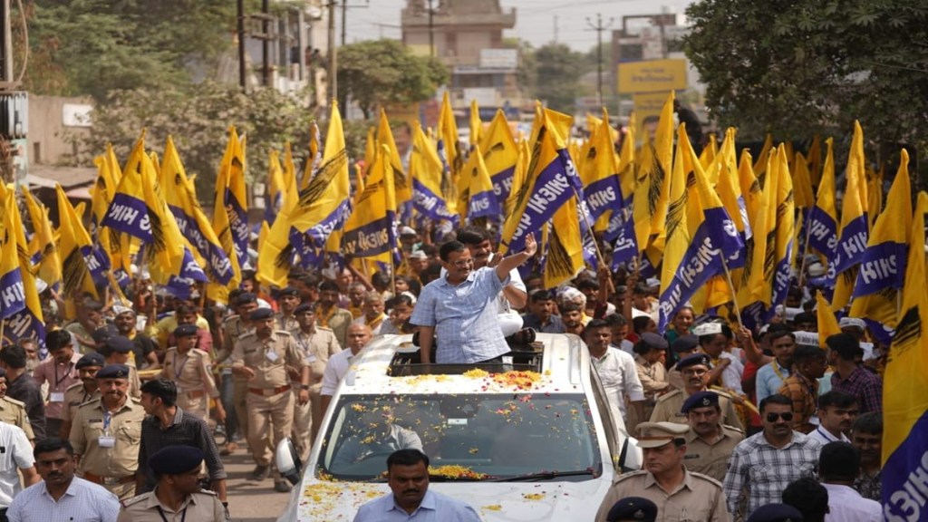 Arvind Kejriwal has been aggressively campaigning in the state, holding town halls, rallies and road shows. (Photo: AAP/Facebook)