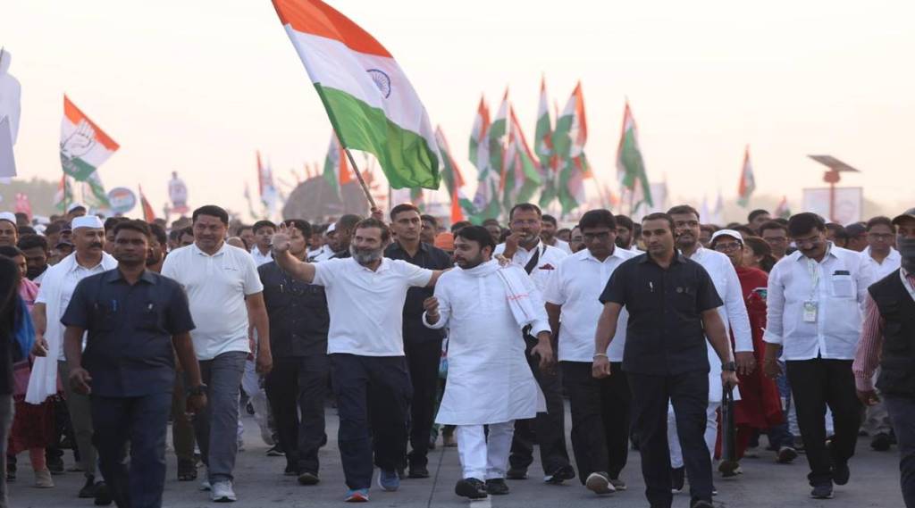 Bharat jodo yatra maharashtra leg