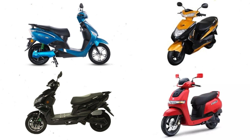 Electric two-wheelers sales: October 2022