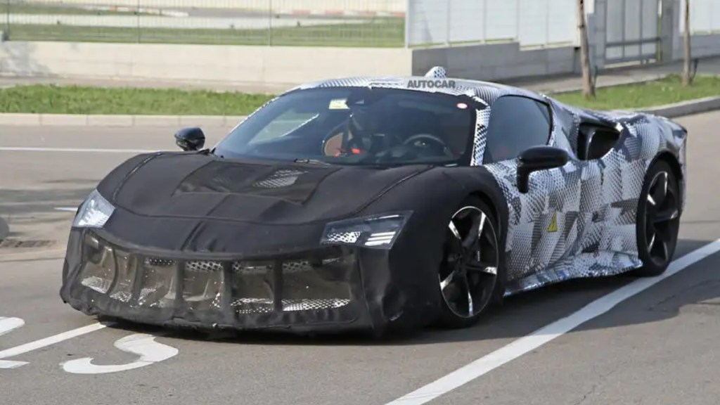Ferrari SF90 testing