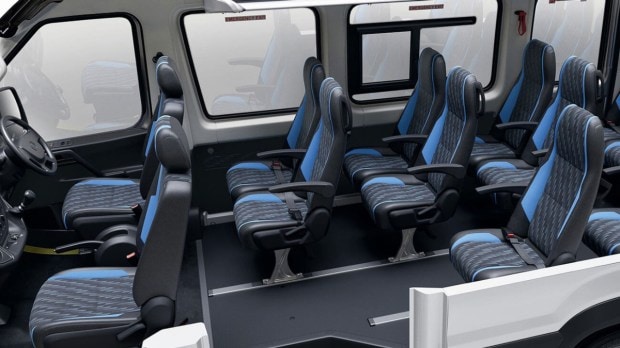 Force Urbania seating layout