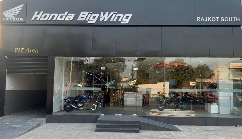 Honda Motorcycle and Scooter India Inaugurates BigWing in Rajkot
