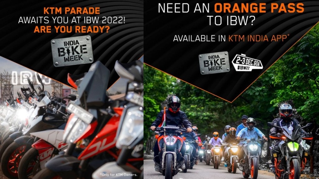 KTM India Bike Week 2022