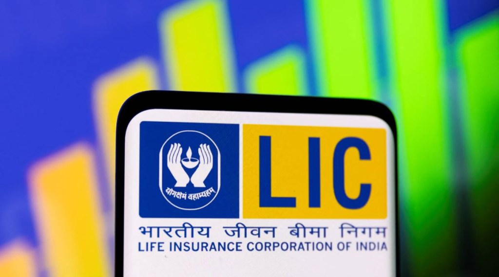 LIC shares
