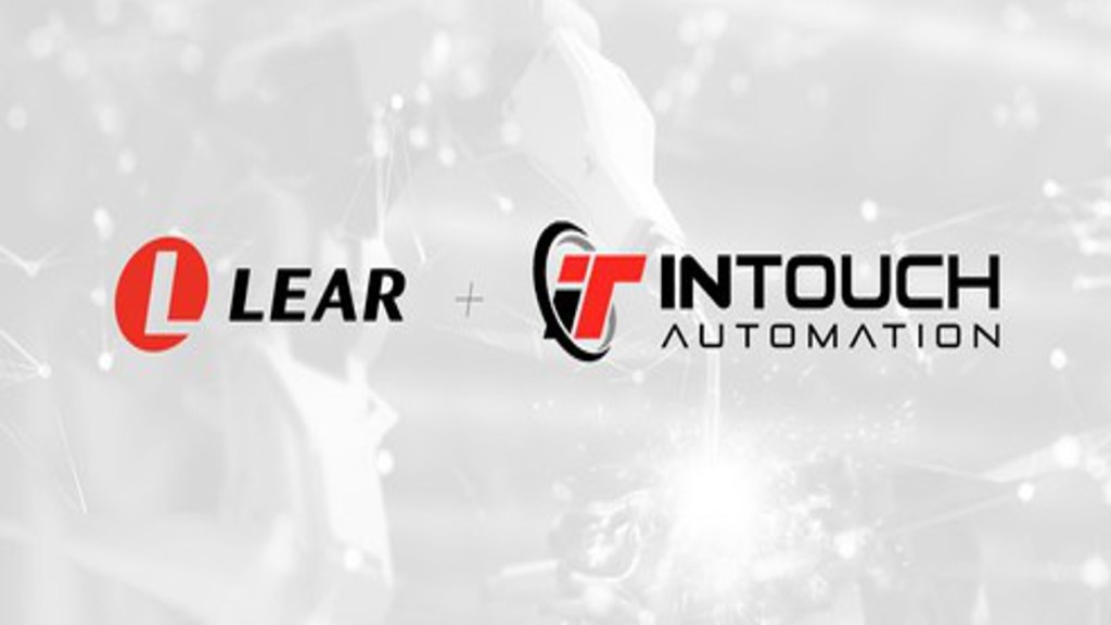 Lear acquires key automated testing equipment supplier, InTouch Automation