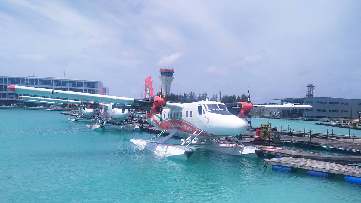 seaplane in Maldives, Maldivian holiday, Velana International Airport , Noku Maldives Resort, Maldives tourism,