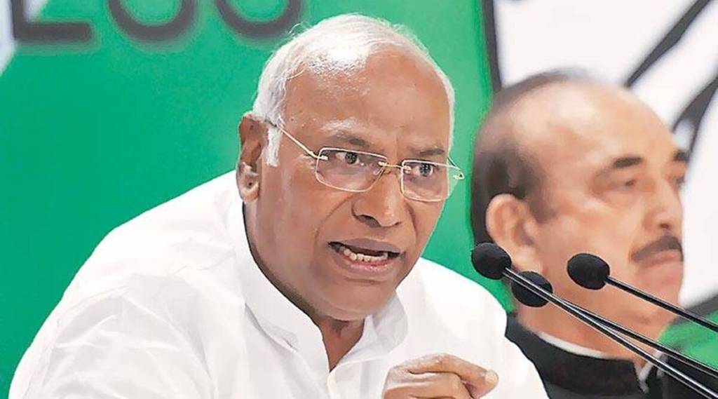 Mallikarjun Kharge, Congress