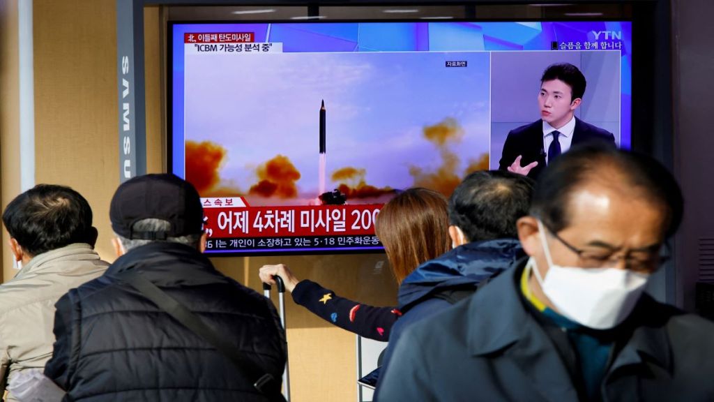 north korea, south korea, united states, ballistic missile