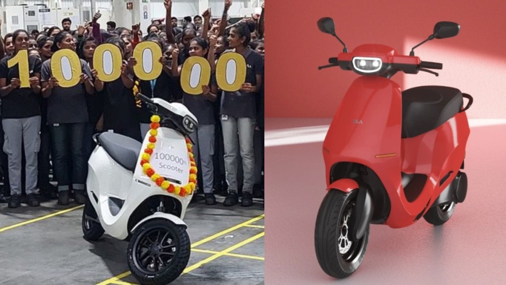 Ola Electric achieves 1 lakh e-scooter production milestone in 11 months