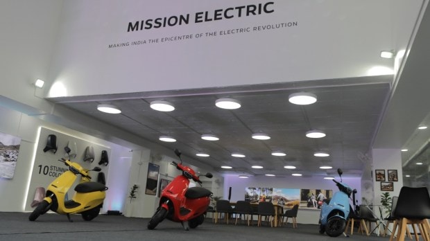 Ola Electric showroom
