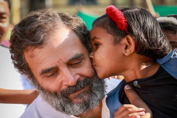 Congress leader Rahul Gandhi during the party's 'Bharat Jodo Yatra', in Washim district. (PTI Photo)