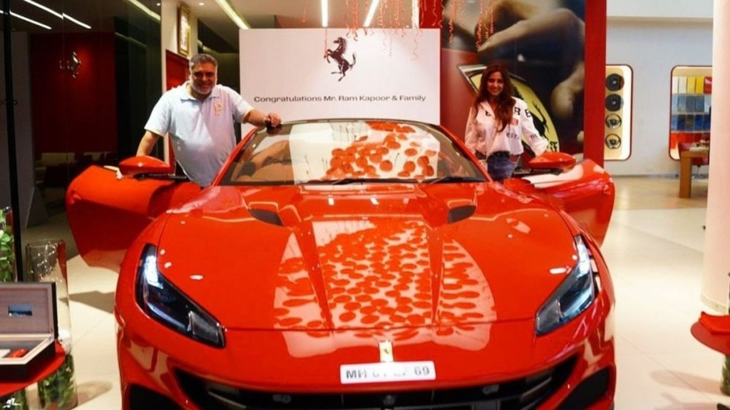 Bollywood actor Ram Kapoor and wife Gautami Kapoor buy a Ferrari Portofino M worth over Rs. 3.5 crore