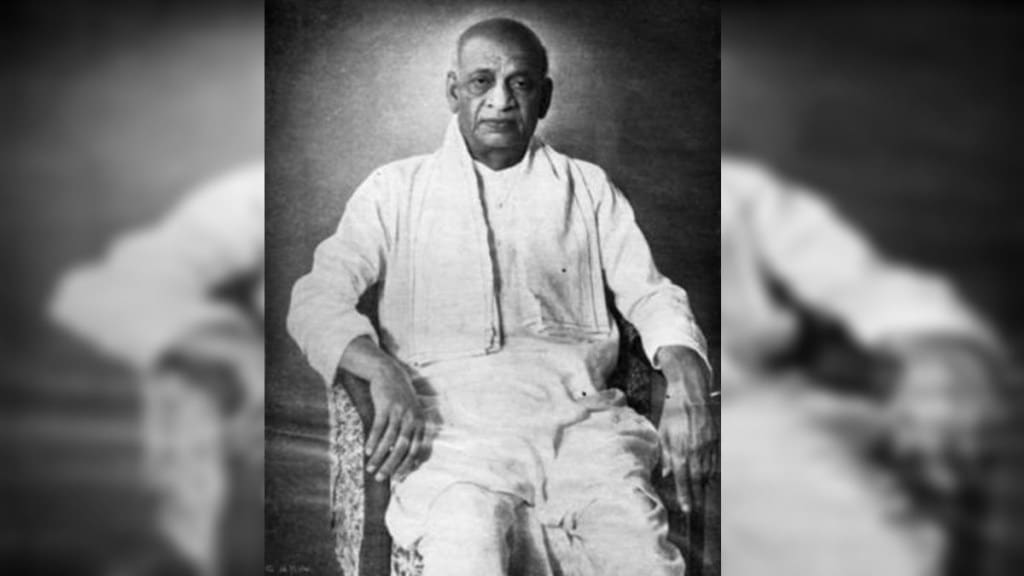 Sardar Vallabhbhai Patel. (Photo courtesy: sardarpatel.nvli.in)
