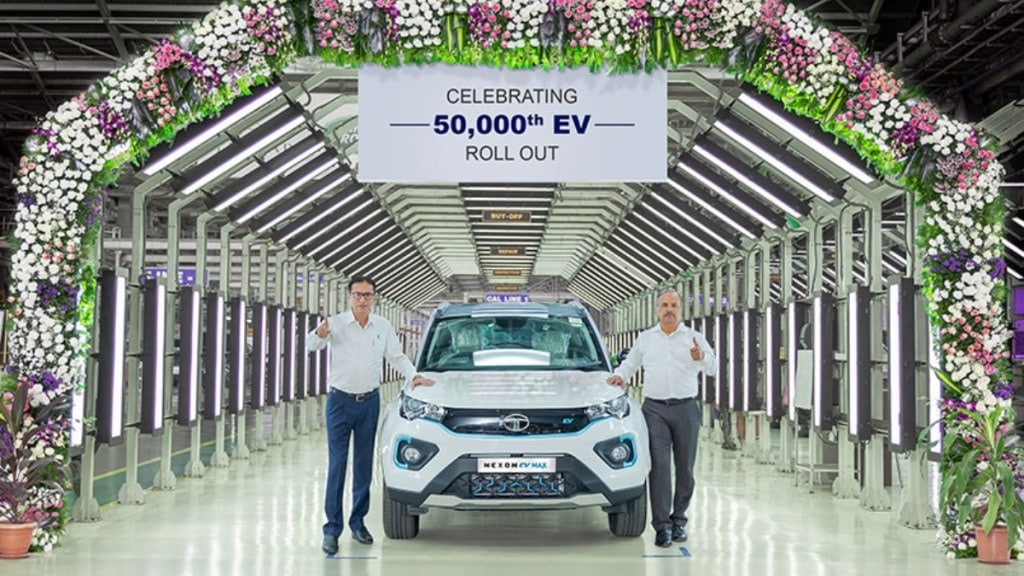 Tata Motors rolls out 50,000th EV in India from its Pune plant
