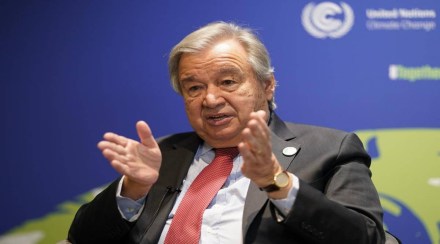 UN chief on climate change