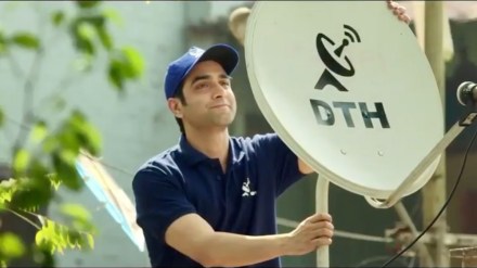 The brand film begins with a cable operator getting on his bike to start the day and a DTH operator adjusting the antenna at a residence The brand film begins with a cable operator getting on his bike to start the day and a DTH operator adjusting the antenna at a residence