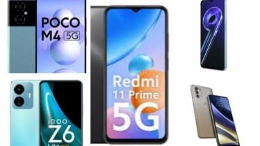 Realme 9i, Redmi 11 Prime, iQOO Z6 Lite