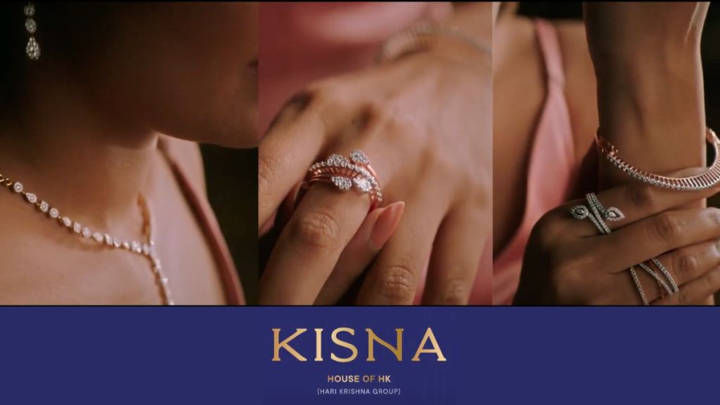 The campaign focuses on the confident steps that the woman takes in her life with KISNA being her confidant.