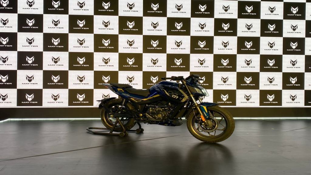 Matter Energy unveils electric motorcycle with manual gearbox, claims 150km range