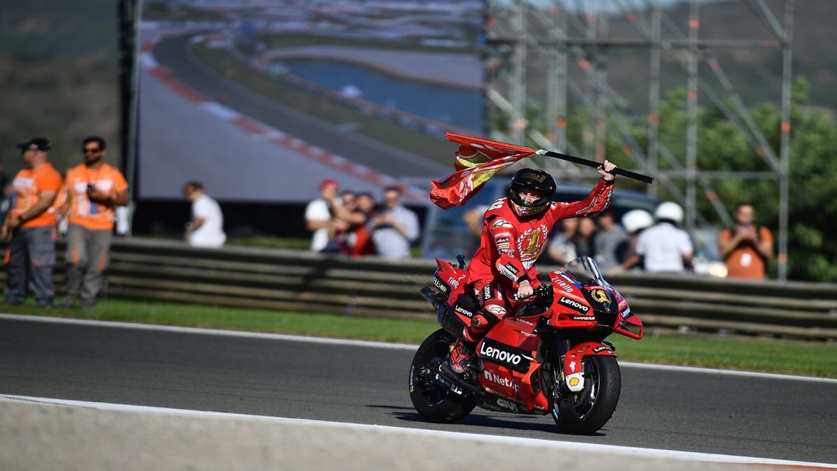 Bagnaia, Valencia GP.