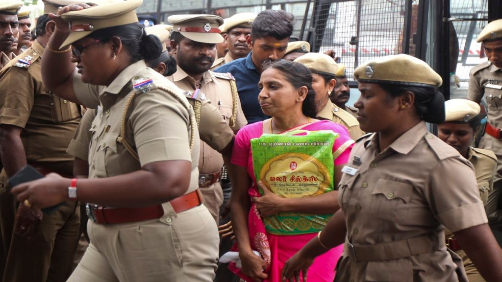 Nalini Sriharan. (Express File Photo)
Nalini Sriharan. (Express File Photo)