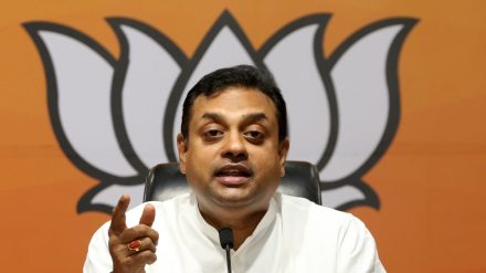 Sambit Patra, Spokesperson, BJP. (Express Photo/File)
