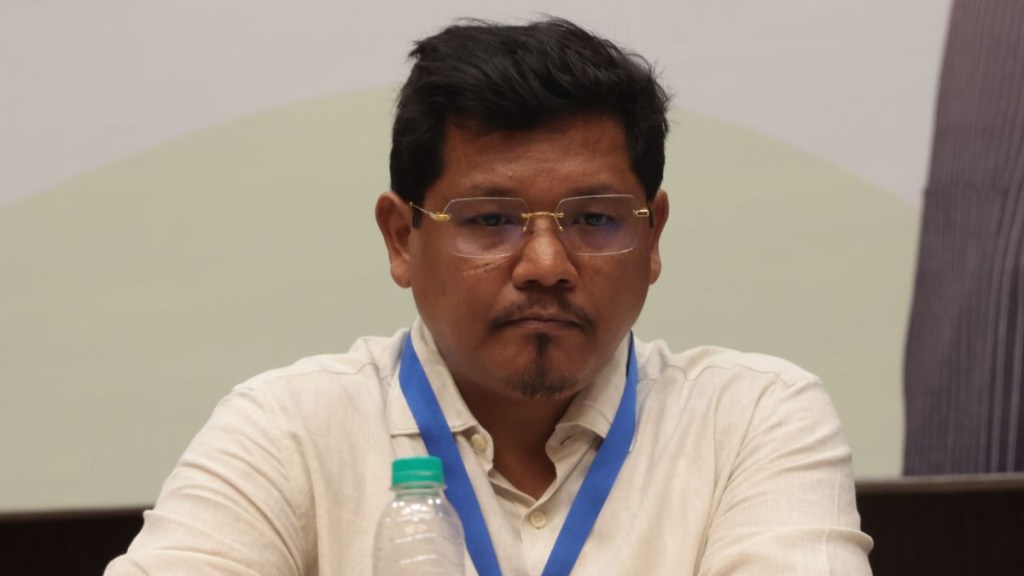 Meghalaya CM Conrad Sangma. (Express Photo/File) Meghalaya CM Conrad Sangma. (Express Photo/File)