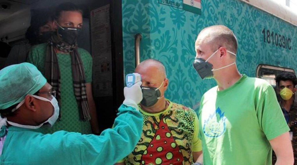 foreigners visit in india