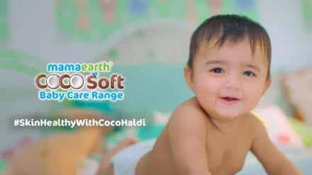 The campaign follows the launch of the new range CocoSoft and highlights the proof of safety of Mamaearth baby care range.
