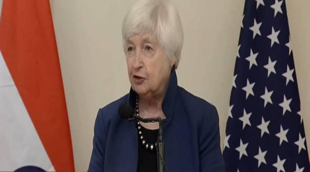 janet yellen in india