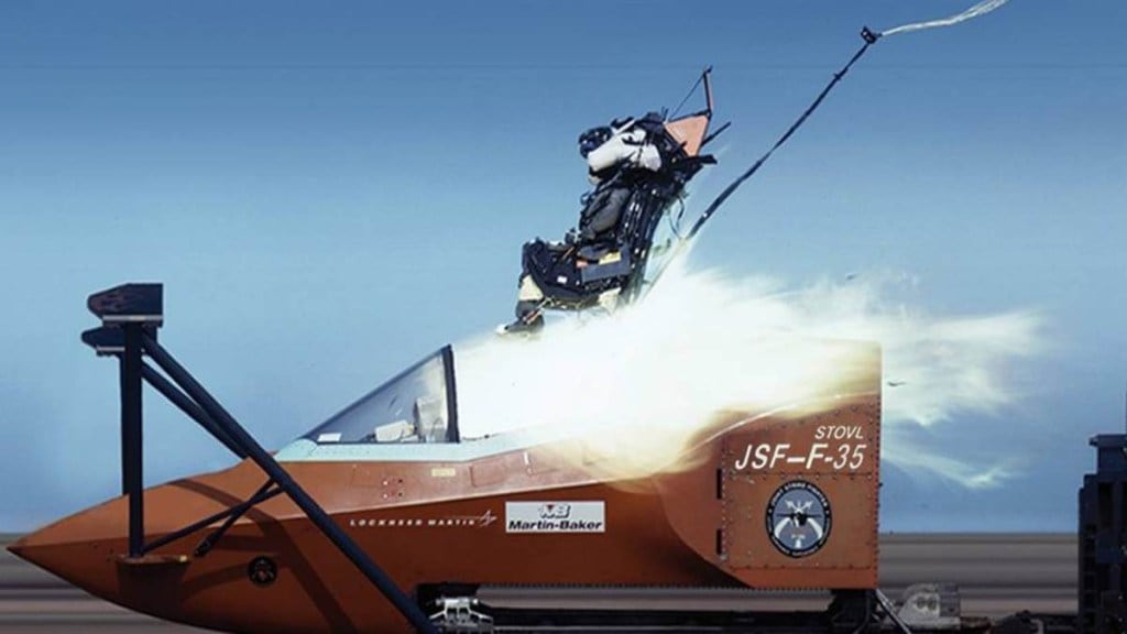martin baker ejection seat