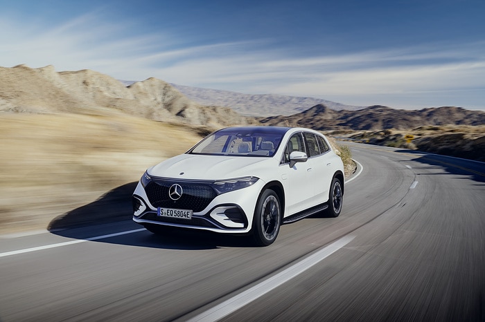 Mercedes-Benz EQS SUV now available from £129,170 in the UK