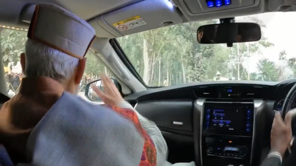 Screenshot of video tweeted by BJP