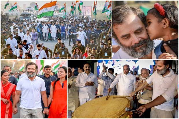 Started by the Indian National Congress (INC) party, Bharat Jodo Yatra is an ongoing mass movement. Rahul Gandhi, the leader of the party, is orchestrating the movement by mobilising the party cadre and the general public into walking on foot. The Yatra is from Kanyakumari (the southern tip of the peninsula) to the union territory of Jammu and Kashmir (JK). It will cover a distance of 3,570 kilometres over 150 days.The Congress party said that it started this movement to unite the country against the alleged 